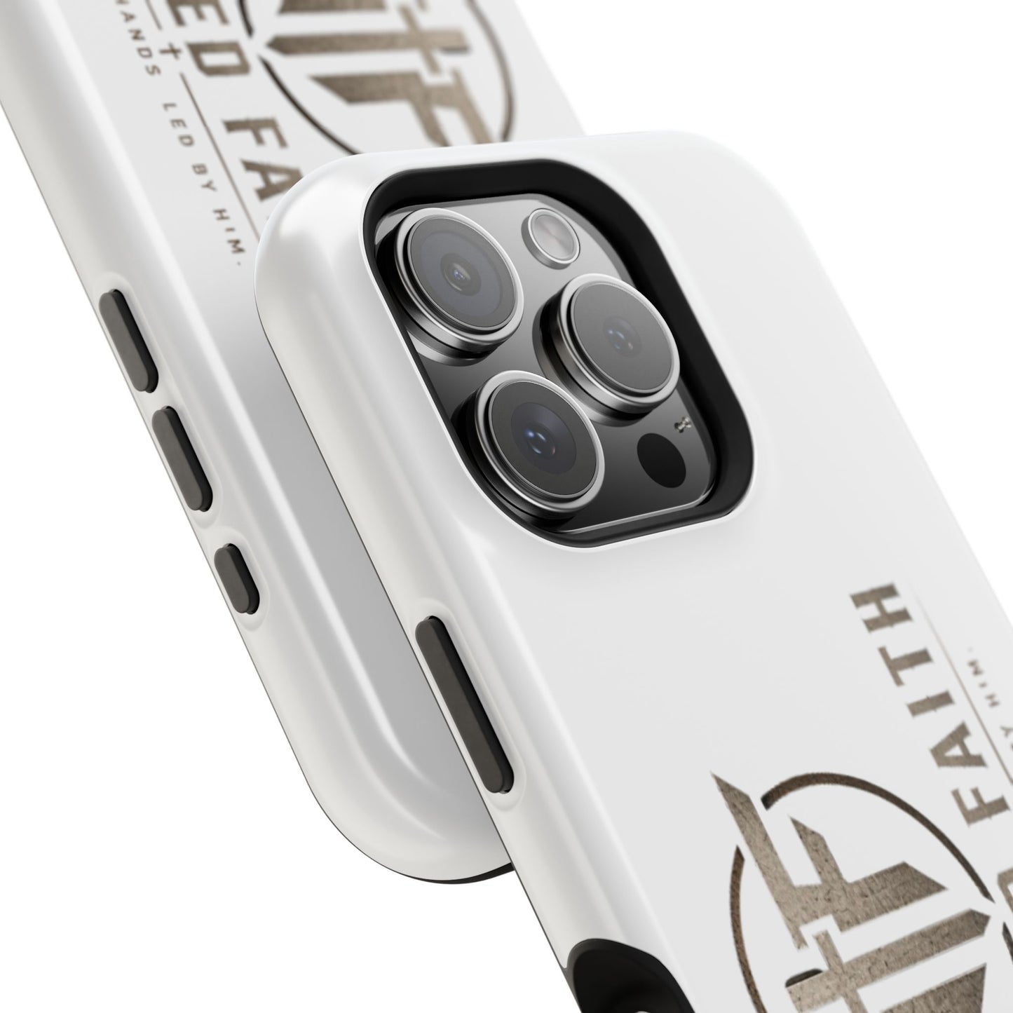 Magnetic Forged Faith logo phone case