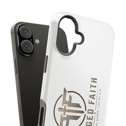 Magnetic Forged Faith logo phone case