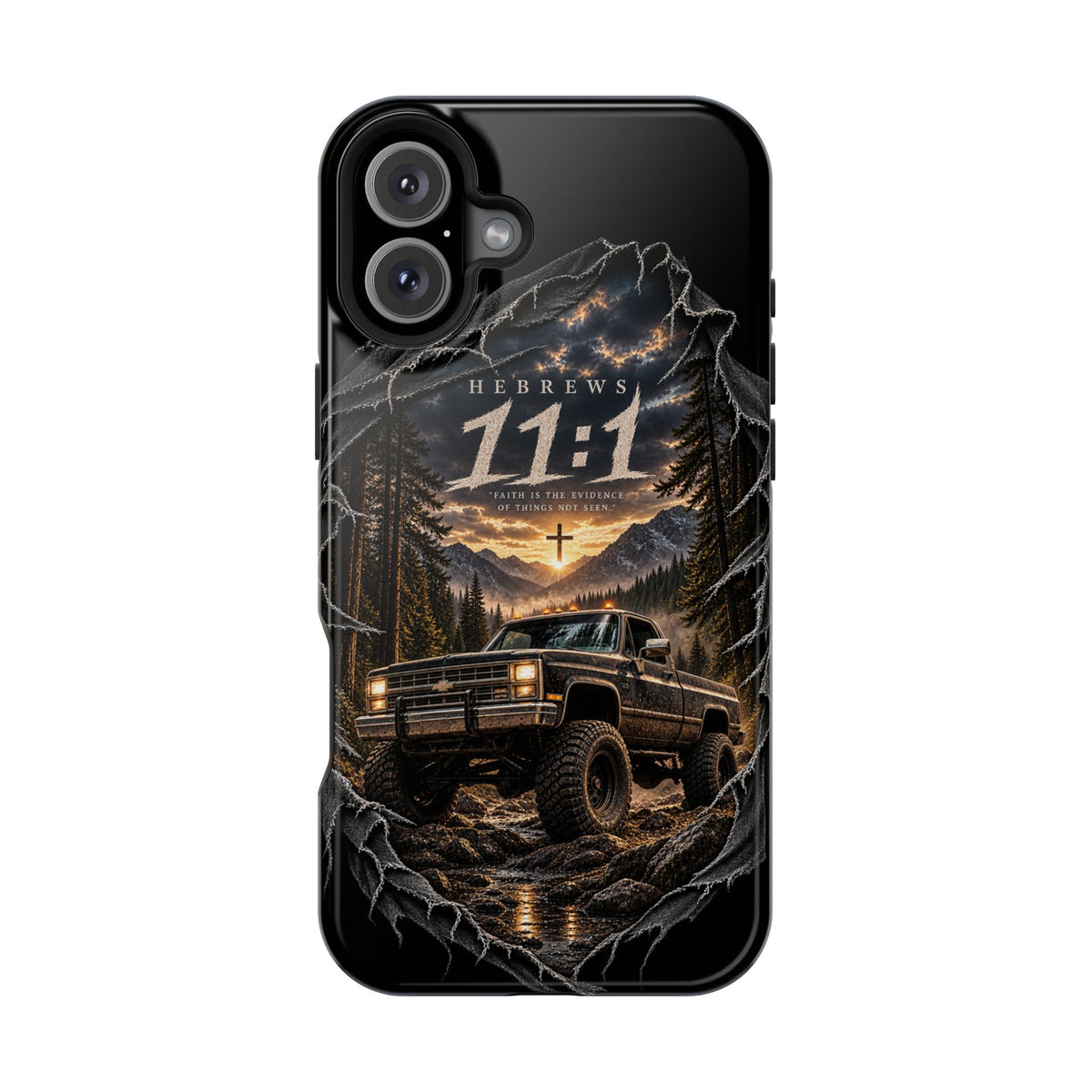 Hebrews 11:1 magnetic phone case