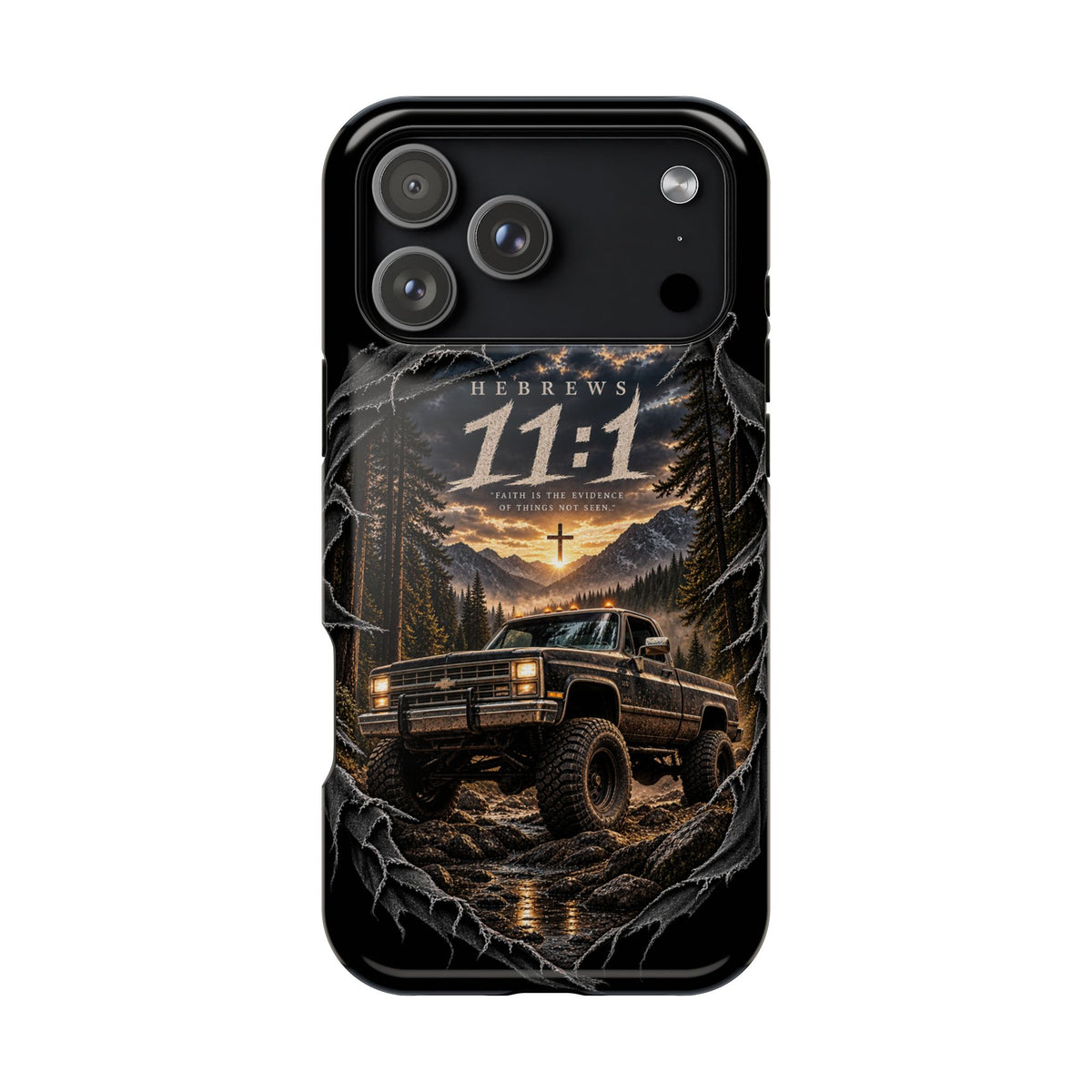 Hebrews 11:1 magnetic phone case