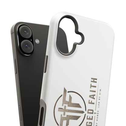 Magnetic Forged Faith logo phone case