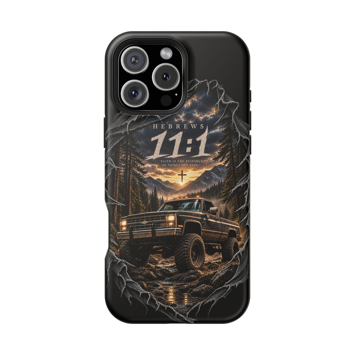 Hebrews 11:1 magnetic phone case