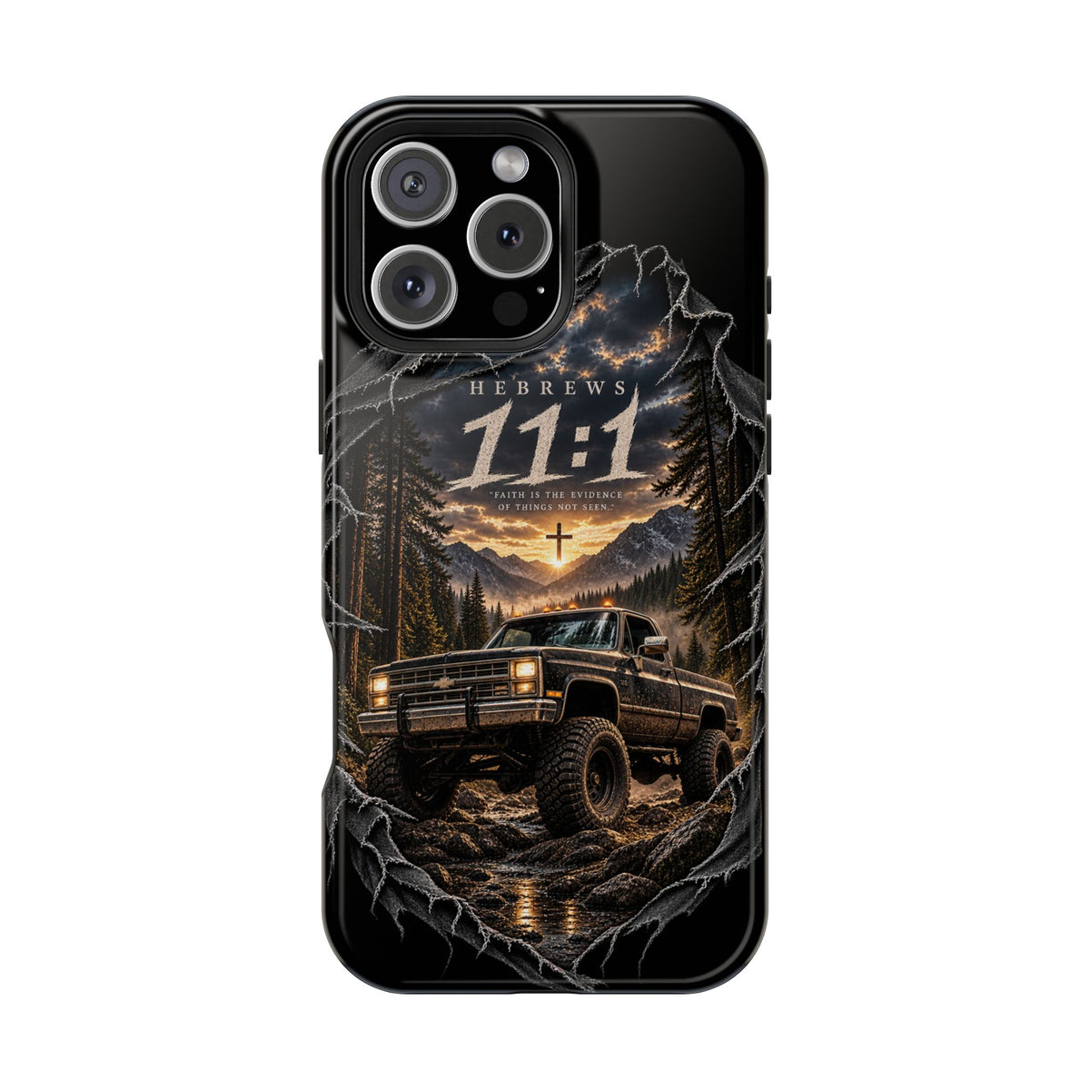 Hebrews 11:1 magnetic phone case