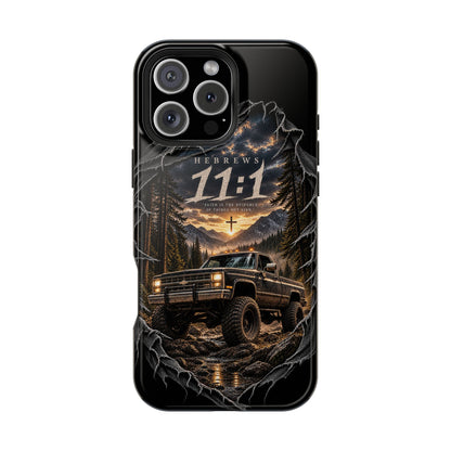 Hebrews 11:1 magnetic phone case
