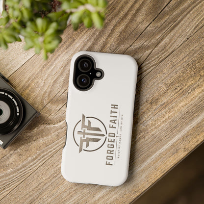 Magnetic Forged Faith logo phone case
