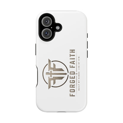 Magnetic Forged Faith logo phone case