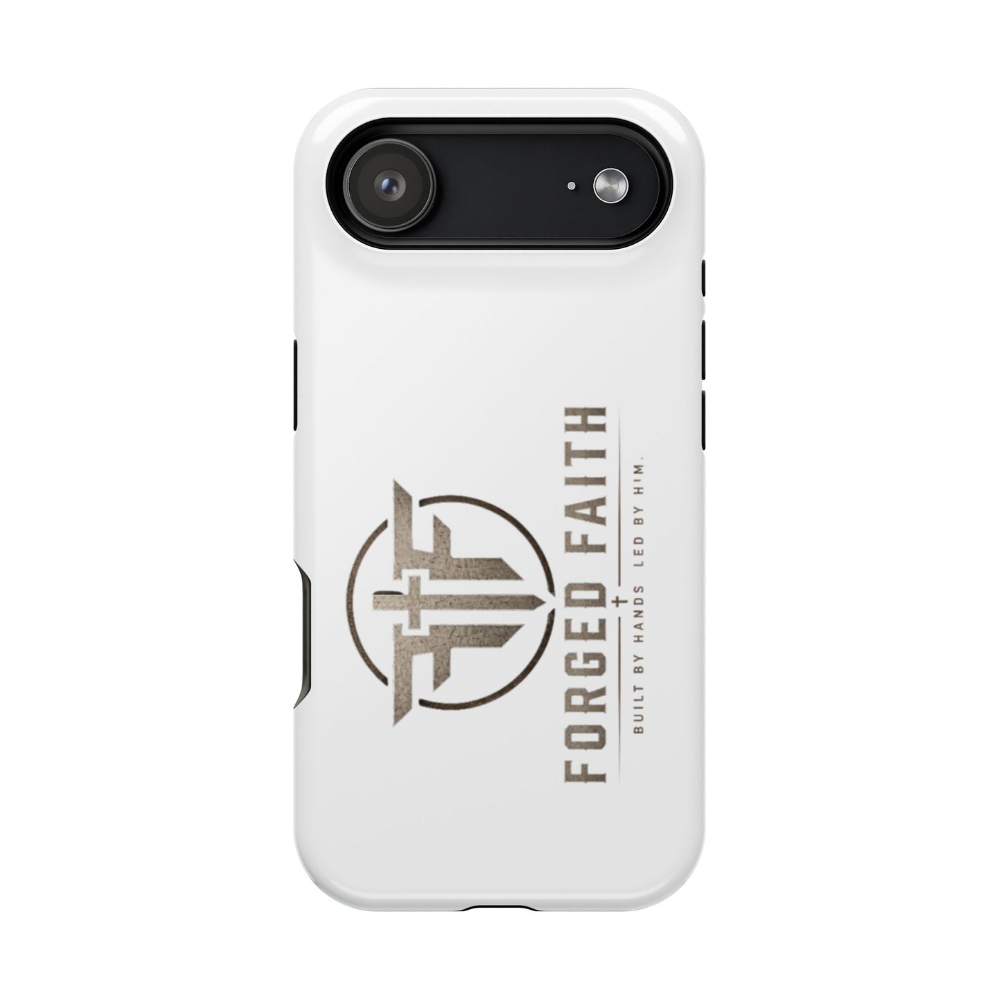 Magnetic Forged Faith logo phone case