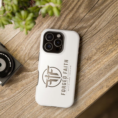 Magnetic Forged Faith logo phone case