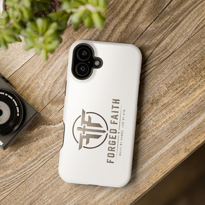 Magnetic Forged Faith logo phone case