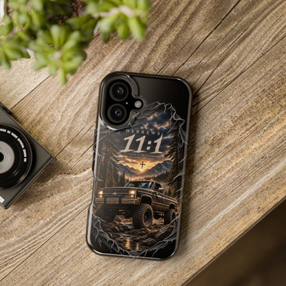 Hebrews 11:1 magnetic phone case