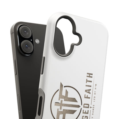 Magnetic Forged Faith logo phone case