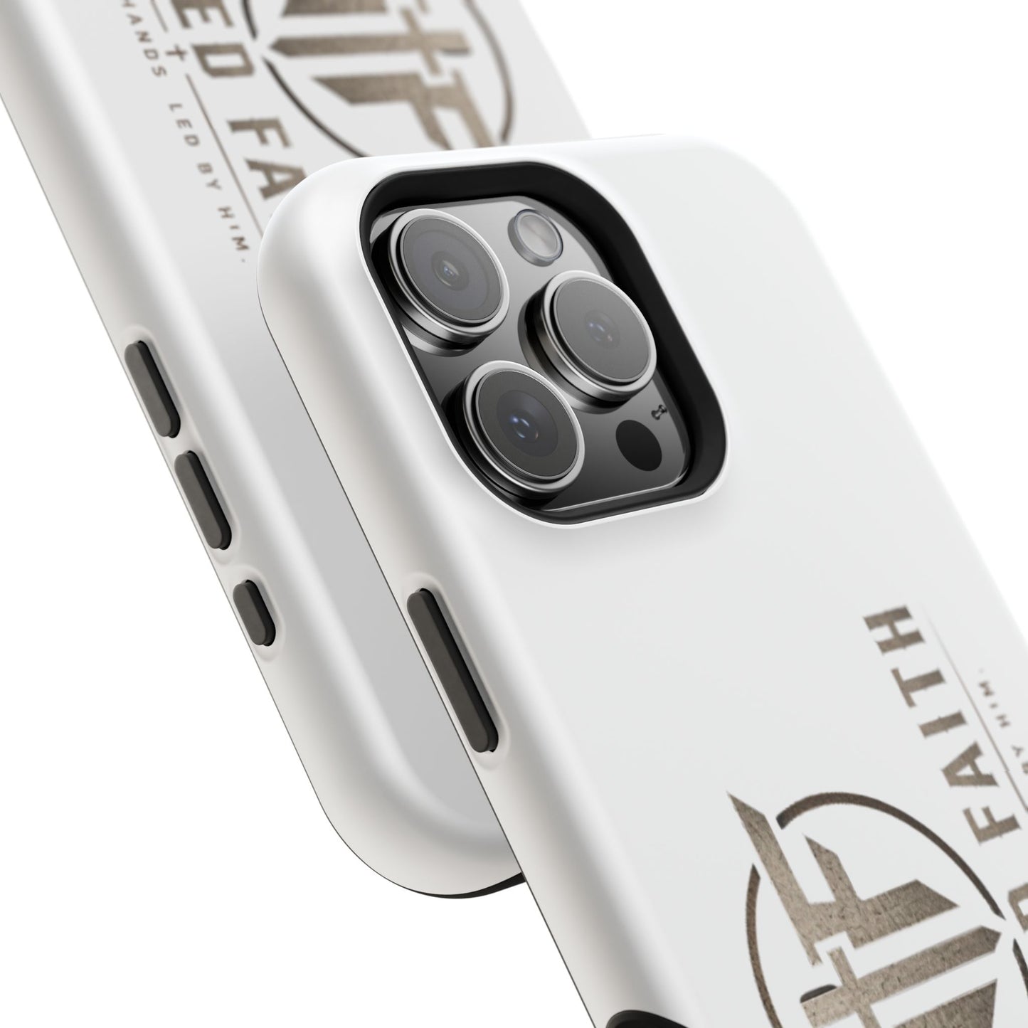 Magnetic Forged Faith logo phone case
