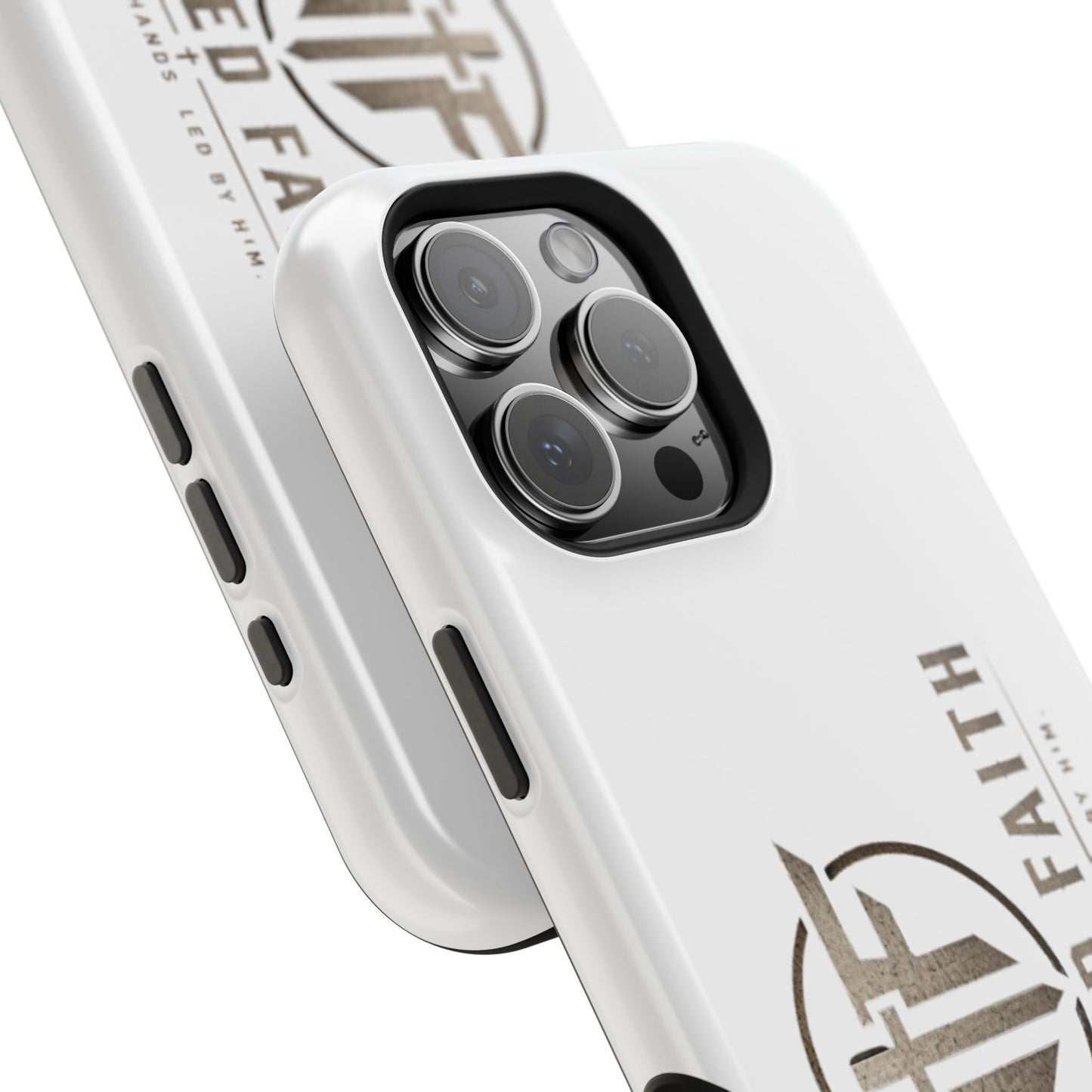 Magnetic Forged Faith logo phone case