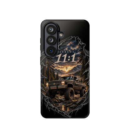 Hebrews 11:1 magnetic phone case