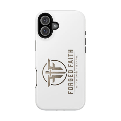 Magnetic Forged Faith logo phone case