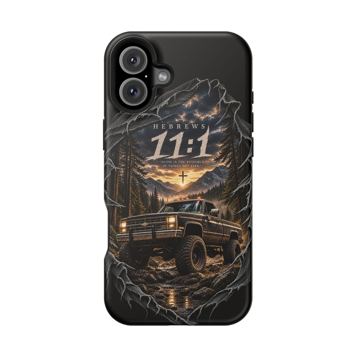 Hebrews 11:1 magnetic phone case