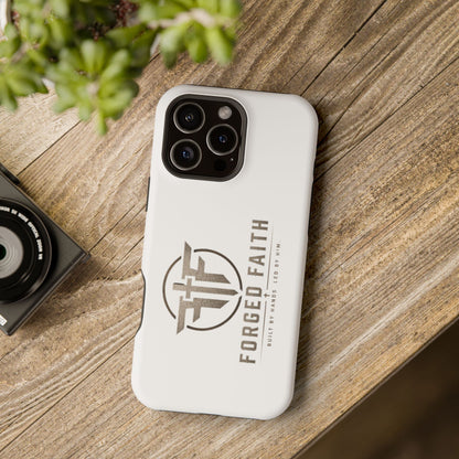 Magnetic Forged Faith logo phone case