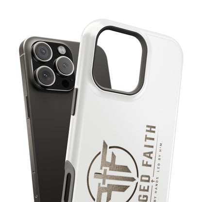 Magnetic Forged Faith logo phone case