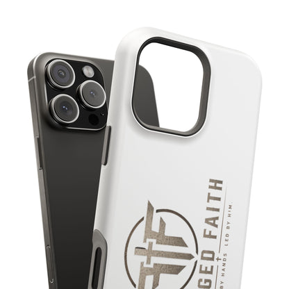 Magnetic Forged Faith logo phone case