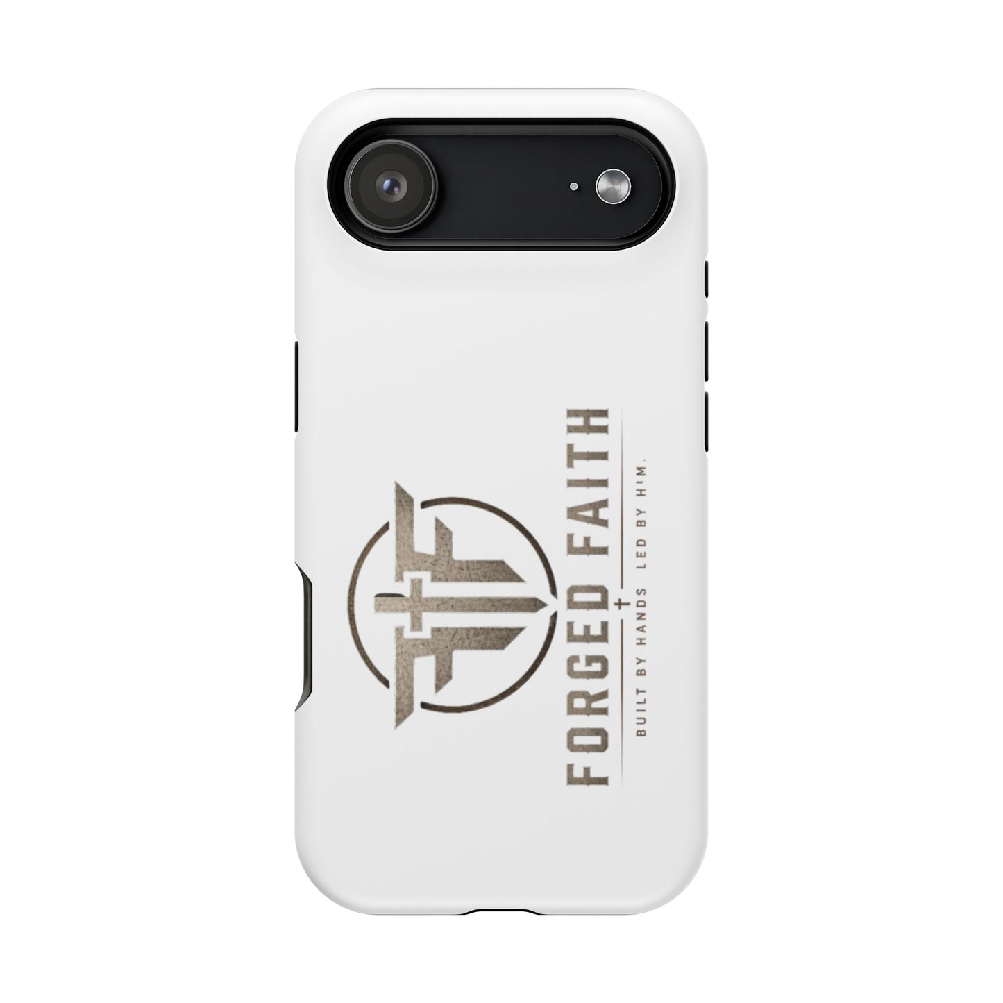 Magnetic Forged Faith logo phone case