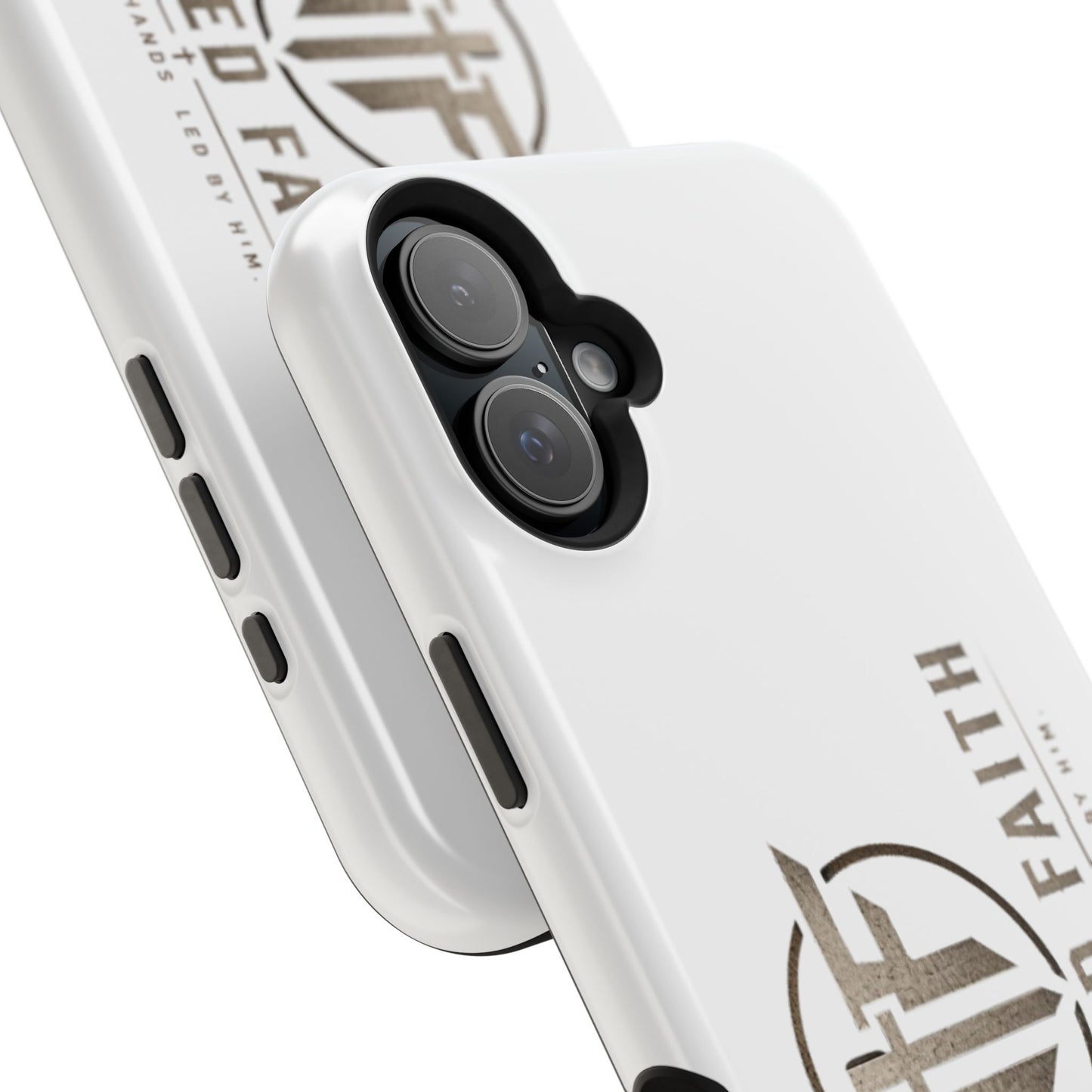 Magnetic Forged Faith logo phone case