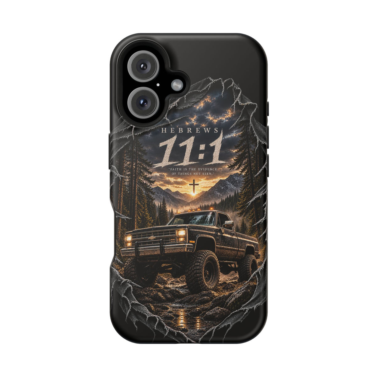 Hebrews 11:1 magnetic phone case