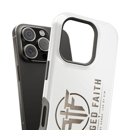 Magnetic Forged Faith logo phone case