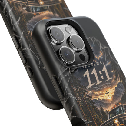 Hebrews 11:1 magnetic phone case