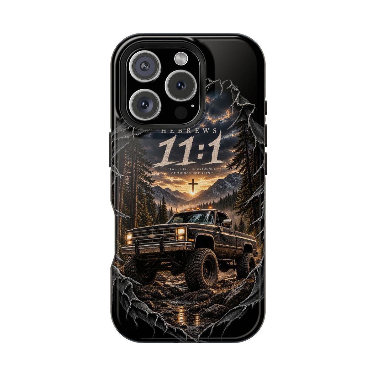 Hebrews 11:1 magnetic phone case