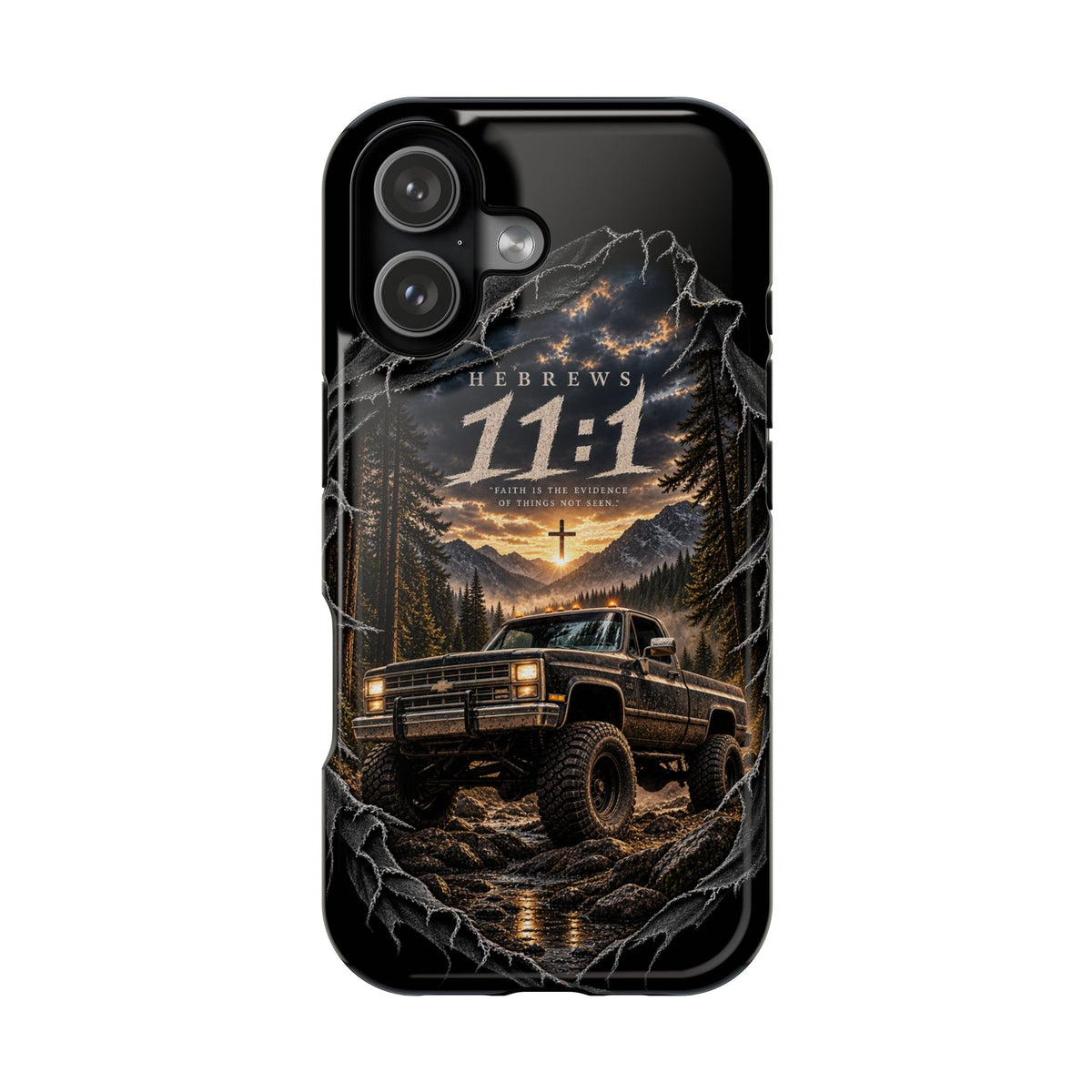 Hebrews 11:1 magnetic phone case