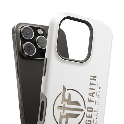 Magnetic Forged Faith logo phone case